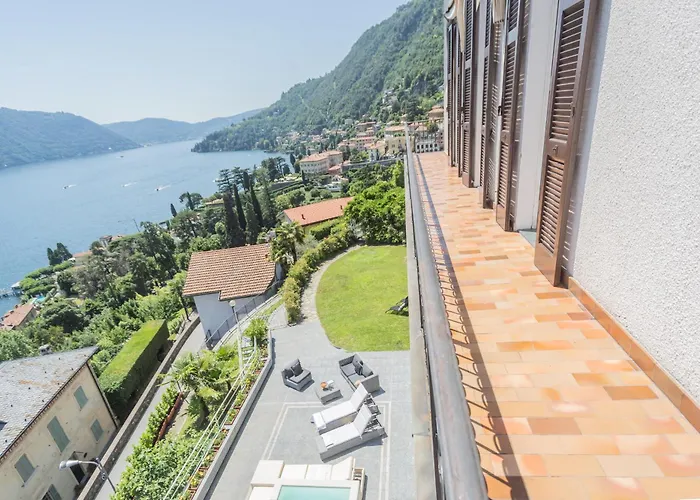 Chiara With Private Garden By Rent * Moltrasio